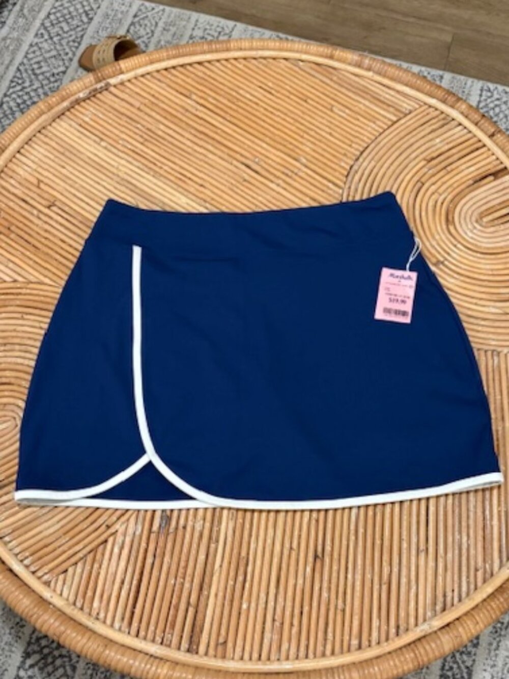 Tommy Bahama Sports Skort Navy Blue with White Details